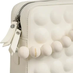 Aarikka laukku Auri, luonnonvalkoinen