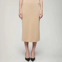 Aarikka naisten hame, HYMY NEULEHAME Vaalea Beige