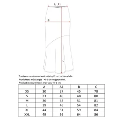 Aarikka naisten hame, KELLY HAME Tummanruskea