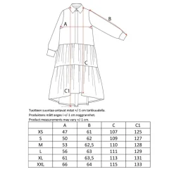 Aarikka naisten mekko, TRINE Tummanruskea