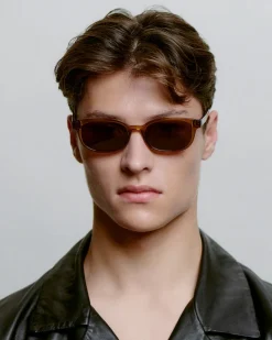 A.Kjaerbede unisex aurinkolasit Charlie, tummanruskea