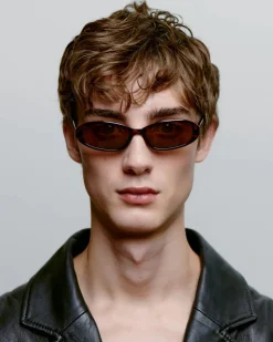 A.Kjaerbede unisex aurinkolasit Macy, tummanruskea