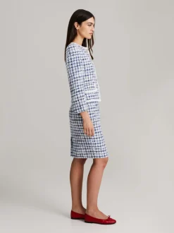 Andiata naisten jakku, LESLEY 2 BLAZER Sininen Ruutu