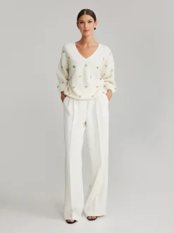 Andiata Naisten Neule, ELDEN NEULE Luonnonvalkoinen