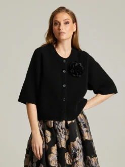 Andiata naisten neuletakki, LYRIC Musta