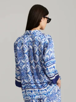 Andiata naisten pusero, MAURA SHIRT Sininen Kuosi