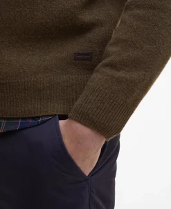 Barbour Essential Patch Crew KAAKAONRUSKEA