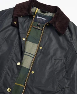 Barbour Long Beadnell Wax Jacket TUMMANVIHREÄ