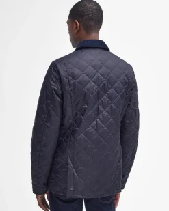 Barbour miesten takki, Barbour Heritage Liddesdale Quilted Jack Tummansininen