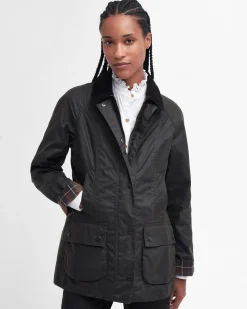 Barbour naisten takki, Barbour Classic Beadnell Wax Jacket Khaki