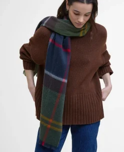 Barbour Rosefield Tartan Scarf VIHREÄ RUUTU