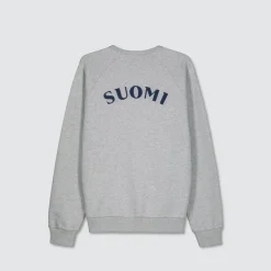 Billebeino Miesten Collegepaita, LEIJONAT X BILLEBEINO SWEATSHIRT Vaaleanharmaa