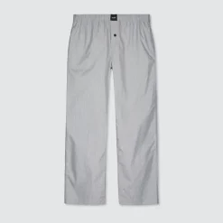 Billebeino miesten Lounge Pants, raidallinen musta