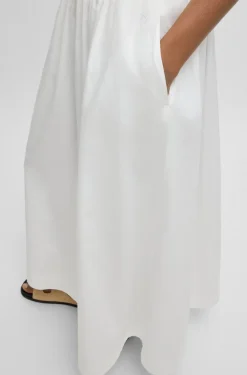 BOSS Orange naisten hame, VLONDIE SKIRT Valkoinen