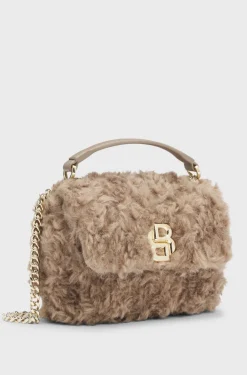 BOSS Orange naisten laukku B ICON SMALL BAG, vaalea beige