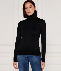 BOSS Orange naisten neulepusero, FIDDIE KNIT Musta