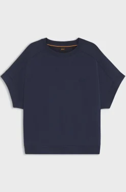 BOSS Orange naisten paita, ENARI JERSEY TOP Tummansininen