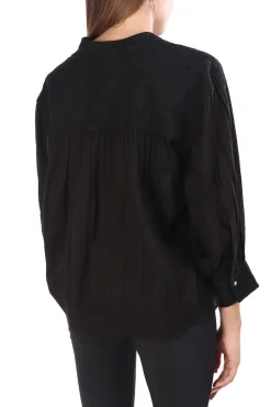 Boss Orange naisten pusero Brodes Blouse, musta