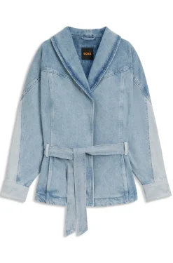 BOSS Orange naisten takki, DNM JACKET PANELED Indigo