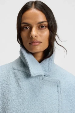 BOSS Orange naisten takki Cabani Coat, vaaleansininen