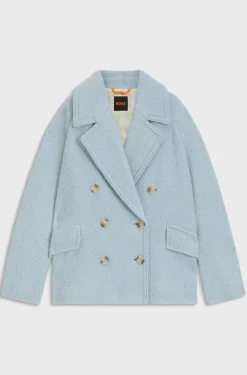 BOSS Orange naisten takki Cabani Coat, vaaleansininen