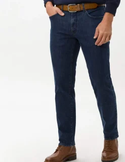 Brax Miesten Farkut, CADIZ NOS REGULAR FIT ORGANIC COTTON Sininen, Indigo