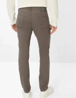 Brax miesten housut, CHUCK HI FLEX SEASONAL Tummanruskea