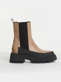 Bukela Naisten Nilkkurit HARPER COMBAT BOOTS Beige