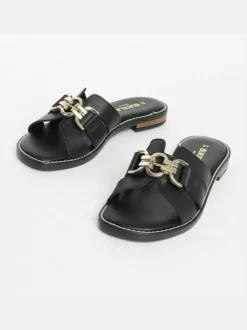 Bukela Naisten Sandaalit, SAGA SANDAALI Musta