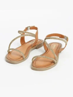 Bukela naisten sandaalit, LAURA GOLD Kullankeltainen