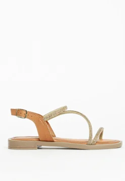 Bukela naisten sandaalit, LAURA GOLD Kullankeltainen