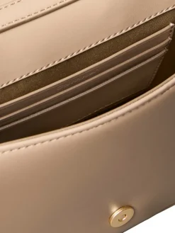 Calvin Klein Accessories naisten laukku QUILTED MINI CHAIN BAG, vaalea beige