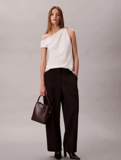 Calvin Klein Accessories laukku CK BUCKET WITH STRAP, viininpunainen