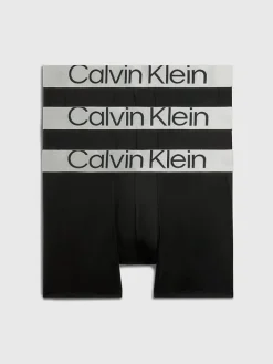 Calvin Klein bokserit, BOXER BRIEF 3PK Musta