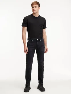 Calvin Klein Jeans farkut, SLIM TAPERED 1BY Musta