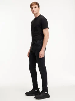 Calvin Klein Jeans farkut, SLIM TAPERED 1BY Musta