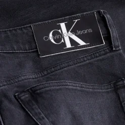 Calvin Klein Jeans farkut, SLIM TAPERED 1BY Musta