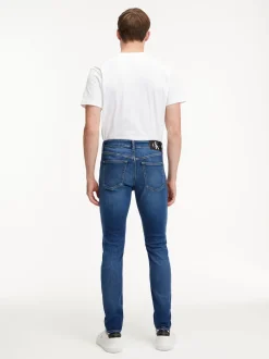 Calvin Klein Jeans farkut, SLIM TAPER 1BJ Sininen, Indigo