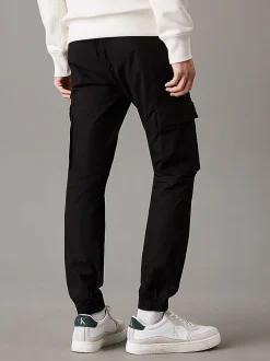 Calvin Klein Jeans Miesten Housut, SKINNY CARGO Musta