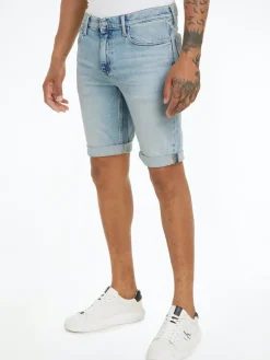 Calvin Klein Jeans miesten shortsit, SLIM SHORTS Sininen, Indigo