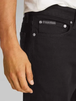 Calvin Klein Jeans miesten shortsit, SLIM SHORT 1A4 BLACK Musta