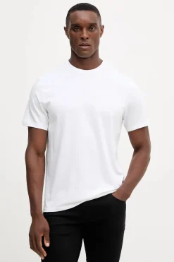 Calvin Klein Jeans miesten t-paita T SS CLASSIC MONOGRAM TEE , valkoinen