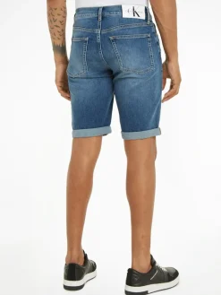 Calvin Klein Jeans miesten shortsit, SLIM SHORTS Sininen, Indigo