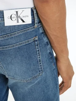 Calvin Klein Jeans miesten shortsit, SLIM SHORTS Sininen, Indigo