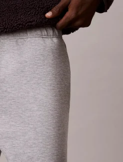 Calvin Klein Jeans miesten collegehousut Cotton Spacer Jogger, vaaleanharmaa