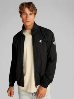 Calvin Klein Jeans miesten takki, UNDPADDED HARRINGON JACKET Musta