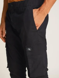 Calvin Klein Jeans Miesten Housut, SKNNY CARGO Musta