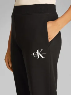 Calvin Klein Jeans naisten lenkkeilyhousut, MONOLOGO JOG PANT Musta