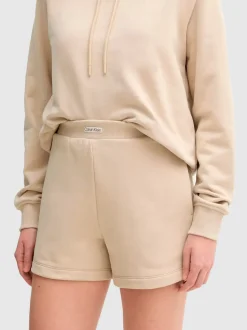 Calvin Klein Jeans naisten shortsit, PLACED INSTITUTIONAL SHORT Vaalea Beige