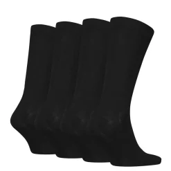 Calvin Klein Men Miesten Sukat 4-Pack, GIFTBOX Musta